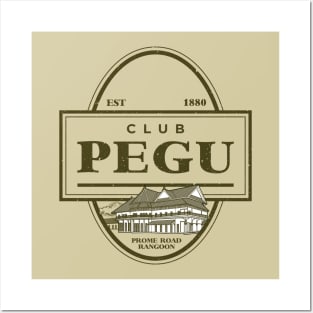 Club Pegu, Rangoon Posters and Art